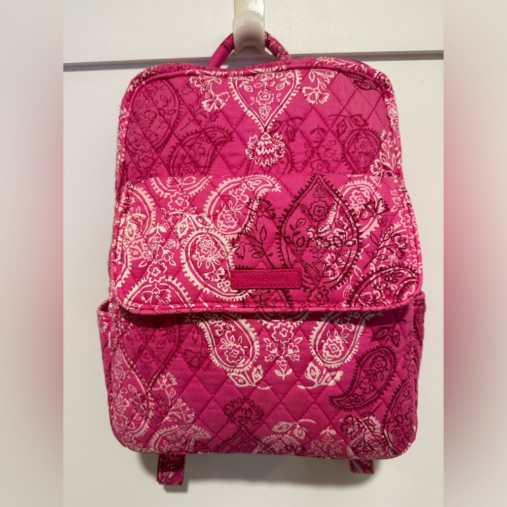 Vera Bradley Pink Paisley Backpack